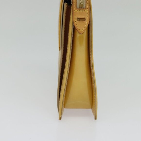 LOUIS VUITTON Monogram Vernis Motto Accessory Pouch Beige - Picture 4 of 16